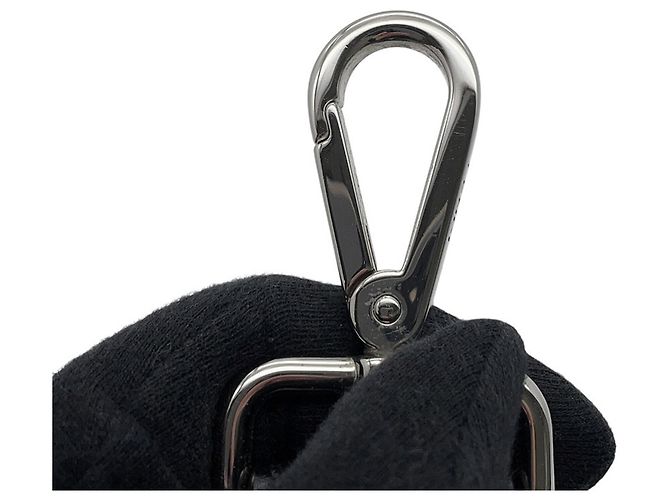 Fendi FF Jacquard Leder-Rucksack mit Kordzug Schwarz - Ansicht 13