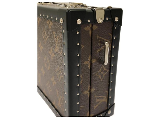 Borsa a tracolla Louis Vuitton Monogram Macassar Marrone - vista 4