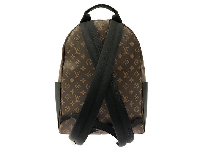 Zaino Louis Vuitton Monogram Macassar Discovery Marrone - vista 2