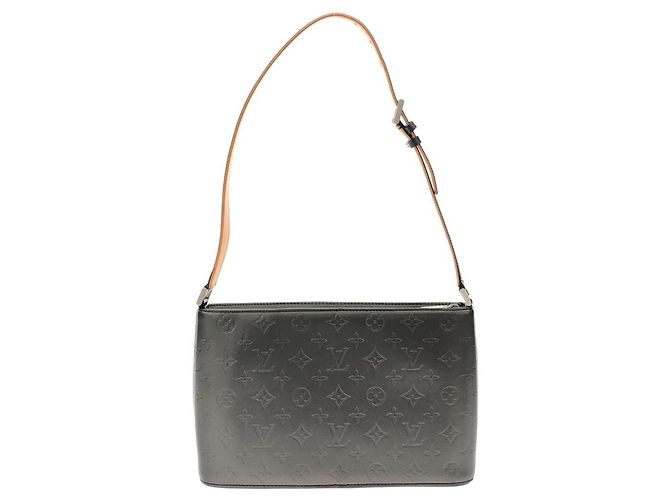 Borsa a tracolla Louis Vuitton Monogram Matte Alston M55122 Nero - vista 2