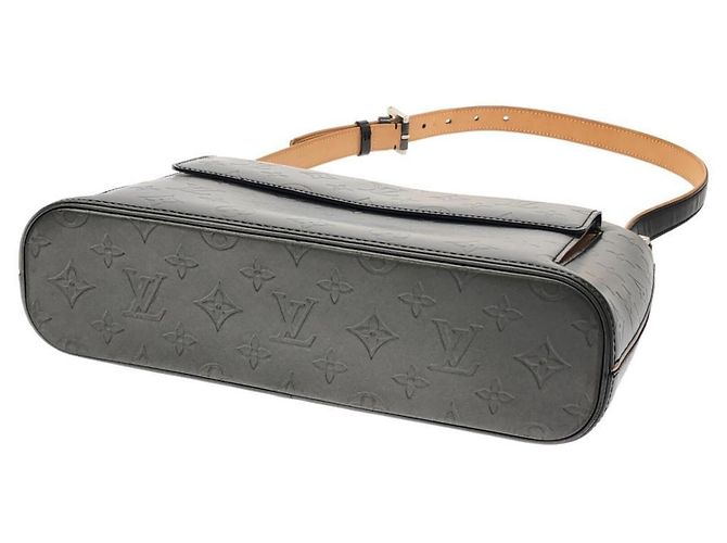 Borsa a tracolla Louis Vuitton Monogram Matte Alston M55122 Nero - vista 3