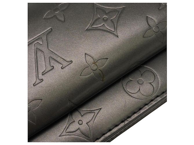 Borsa a tracolla Louis Vuitton Monogram Matte Alston M55122 Nero - vista 4