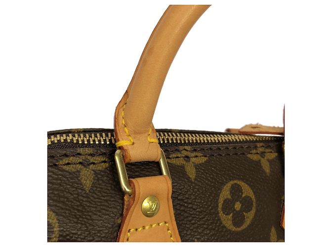 Borsa Boston Louis Vuitton Monogram Mini Speedy M41534 Marrone - vista 5