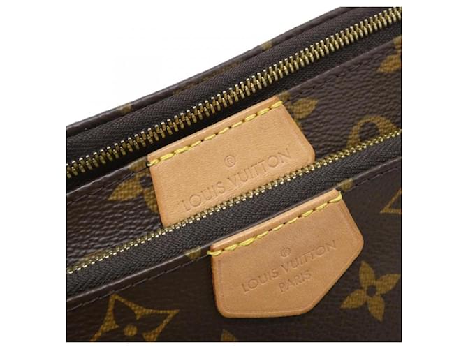Louis Vuitton Monogram Multi Pochette Accessoires M44813 Shoulder Bag Marrone Cachi - vista 4
