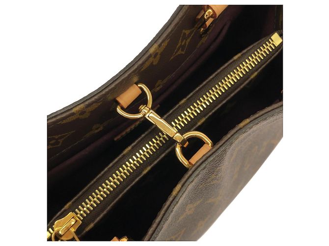 Borsa Louis Vuitton Monogram Montaigne BB M41055 Marrone - vista 4
