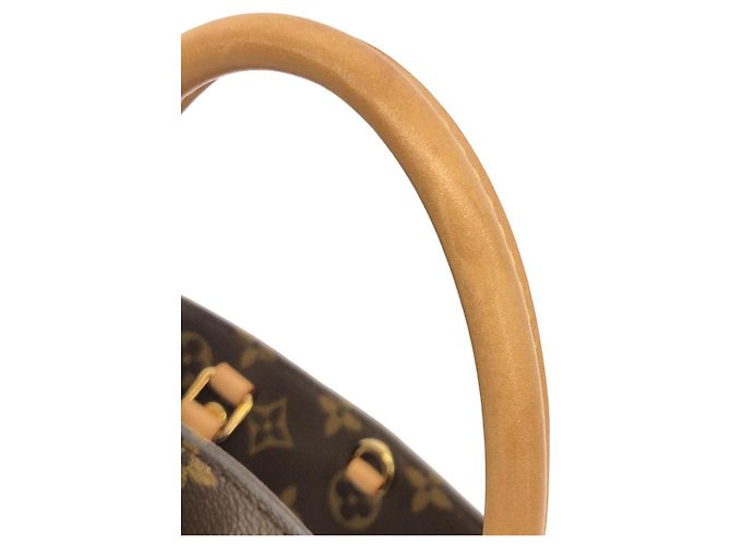 Borsa Louis Vuitton Monogram Montaigne BB M41055 Marrone - vista 5