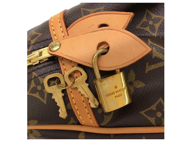 Borsa a tracolla Louis Vuitton Monogram Montorgueil PM M95565 Marrone - vista 6