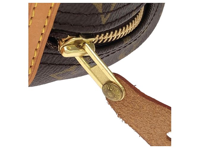 Borsa a tracolla Louis Vuitton Monogram Montorgueil PM M95565 Marrone - vista 7