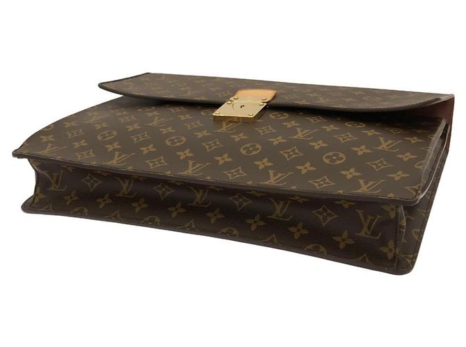 Borsa Louis Vuitton Monogram Robusto M53027 Marrone - vista 3