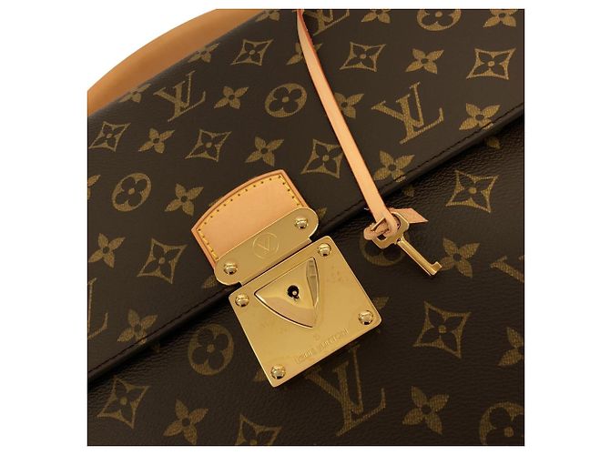 Borsa Louis Vuitton Monogram Robusto M53027 Marrone - vista 4