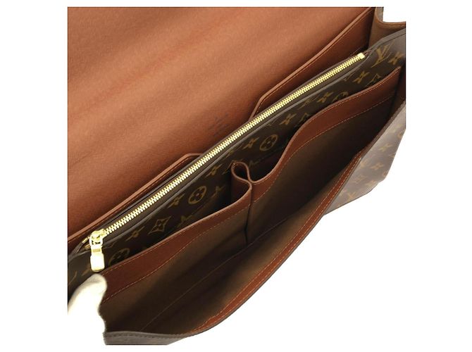 Borsa Louis Vuitton Monogram Robusto M53027 Marrone - vista 8