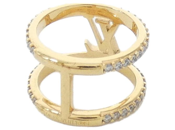 Louis Vuitton LV Iconic Strass Band Ring Golden - Ansicht 2