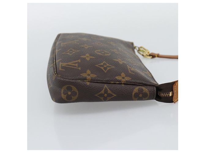 Louis Vuitton Pochette Accessoires Yayoi Kusama Painted Dots Monogram Canvas Mini Marrone - vista 4