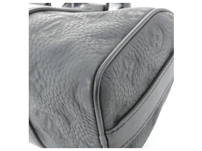 Louis Vuitton Taurillon Monogram Keepall Bandoulière 25cm Nero - vista 2