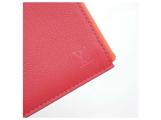 Borsa Louis Vuitton Taurillon Pochette Jour PM Arancione - vista 3