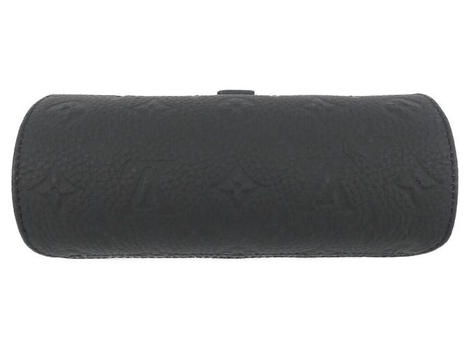 Louis Vuitton Taurillon Monogram Etui 3 Montres Watch Case Noir - vue 2