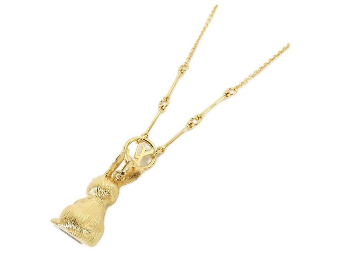 Collar Louis Vuitton LV Bunny Dorado - vista 3