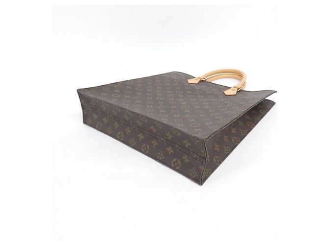 Bolso Louis Vuitton Monogram Sac Plat Castaño - vista 2