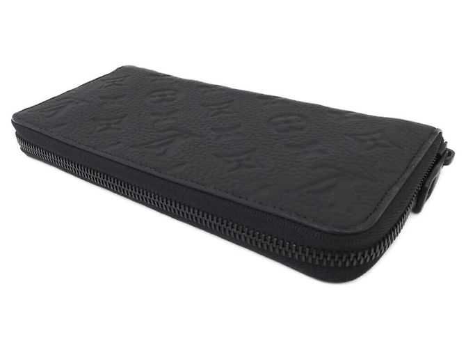 Louis Vuitton Taurillon Monogram Zippy Wallet Black - view 2