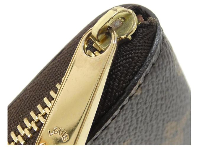 Monedero Zippy Monogram Louis Vuitton Castaño - vista 3