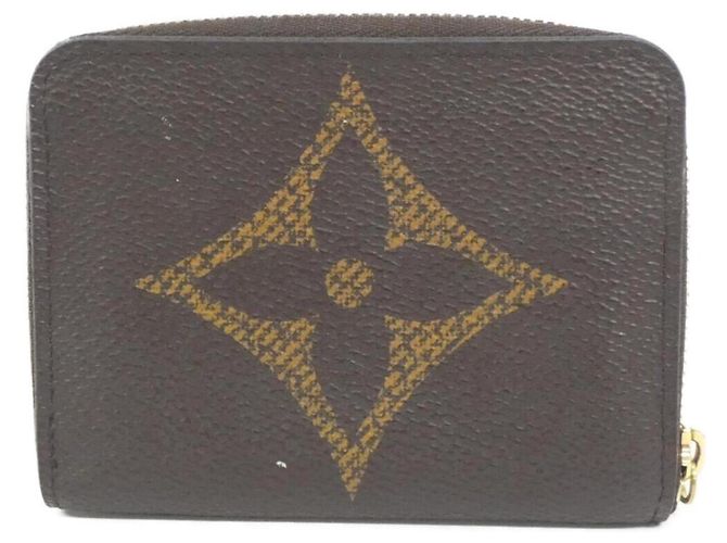 Monedero Zippy Monogram Giant Louis Vuitton Castaño - vista 2