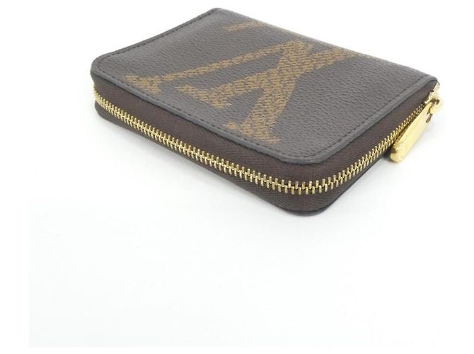 Monedero Zippy Monogram Giant Louis Vuitton Castaño - vista 3