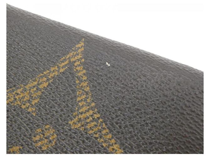 Monedero Zippy Monogram Giant Louis Vuitton Castaño - vista 8