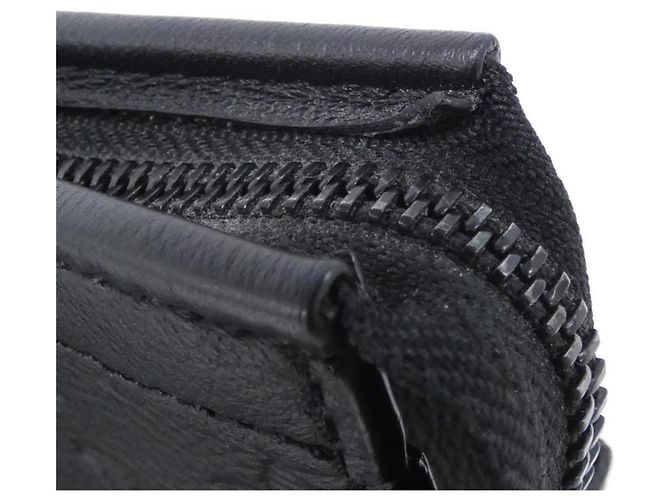 Portafoglio wearable Louis Vuitton Monogram Shadow Gaston Nero - vista 4