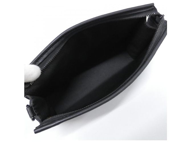 Portafoglio wearable Louis Vuitton Monogram Shadow Gaston Nero - vista 8