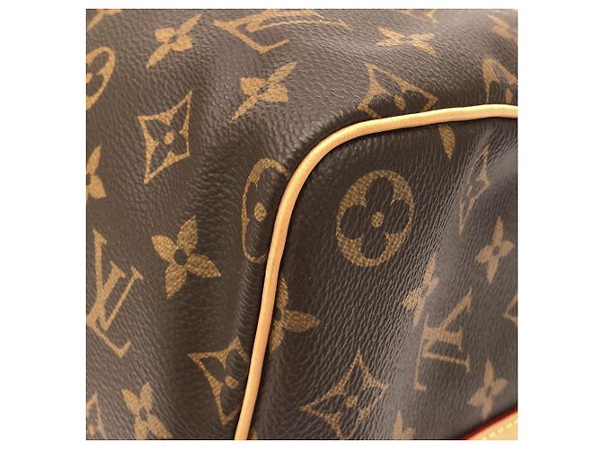 Borsa Boston Louis Vuitton Monogram Speedy Bandoulière Marrone - vista 2