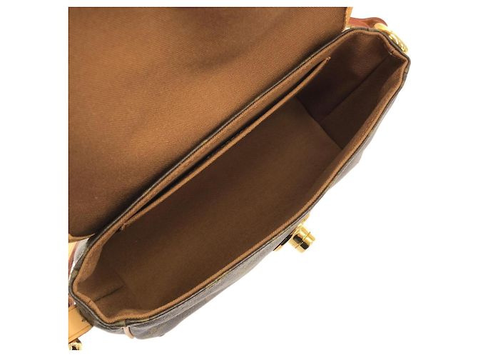 Borsa a tracolla Louis Vuitton Monogram Tikal PM Marrone - vista 7