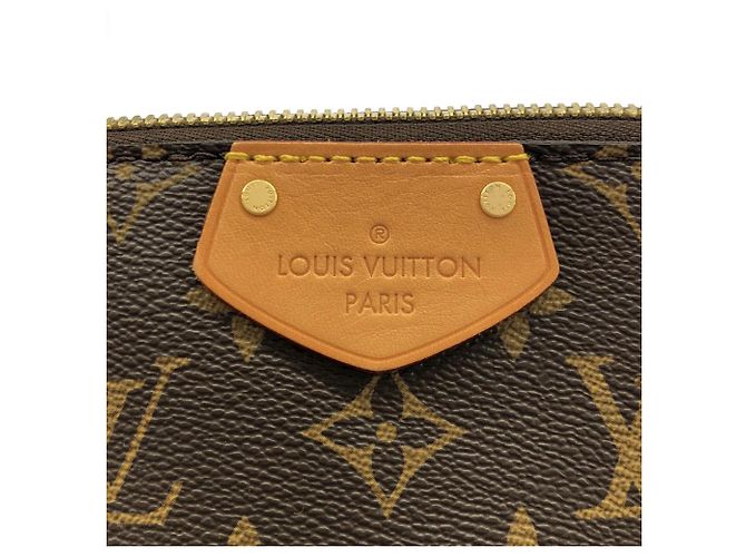Borsa Louis Vuitton Monogram Turenne MM Marrone - vista 4