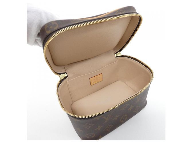 Louis Vuitton Monogram Nice Mini Handtasche Braun - Ansicht 5