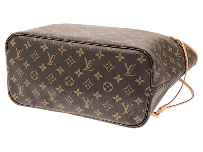 Borsa Louis Vuitton Monogram Neverfull MM Marrone - vista 2