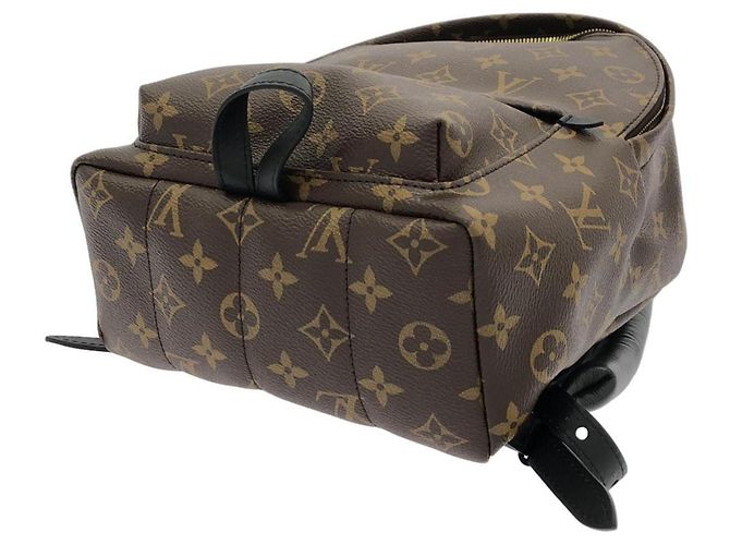 Zaino Louis Vuitton Monogram Palm Springs PM Marrone - vista 3