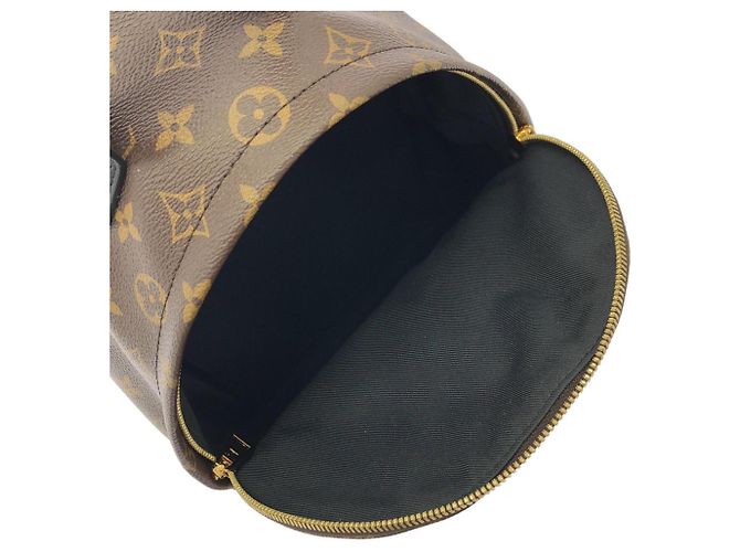 Zaino Louis Vuitton Monogram Palm Springs PM Marrone - vista 9
