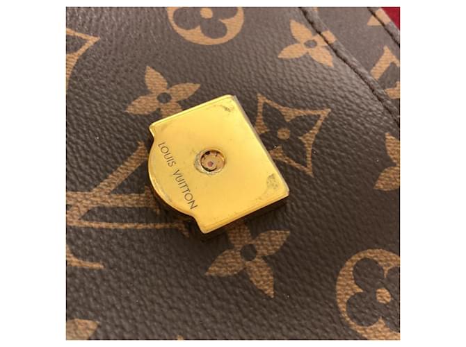 Borsa a tracolla Louis Vuitton Monogram Passy Marrone - vista 4