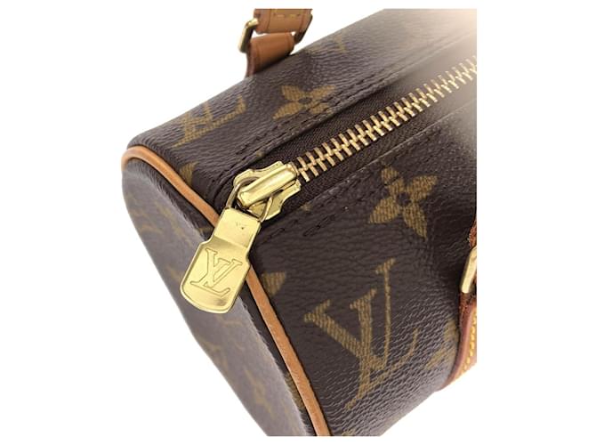 Borsa Louis Vuitton Monogram Papillon Marrone - vista 6