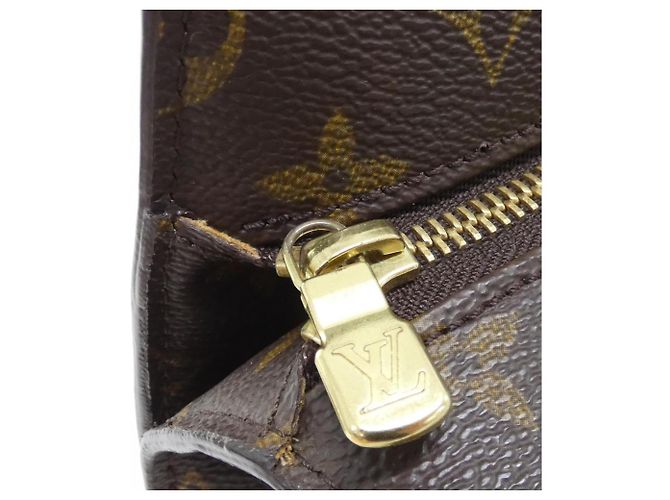 Borsa Louis Vuitton Monogram Babylon Marrone - vista 3