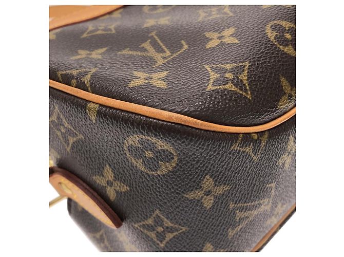 Borsa a tracolla Louis Vuitton Monogram Blois M51221 Marrone - vista 3