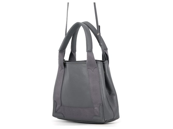 Borsa Balenciaga Navy Cabas XS in grigio Marrone - vista 2