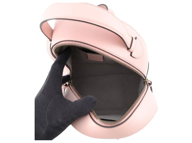 Gucci GG Marmont Leder-Rucksack Pink - Ansicht 5