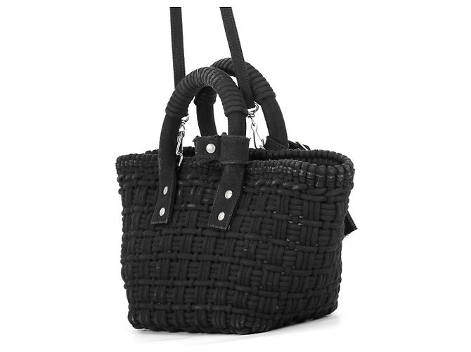 Everyday Borsa Balenciaga Bistro Basket Bag XS Nero - vista 2