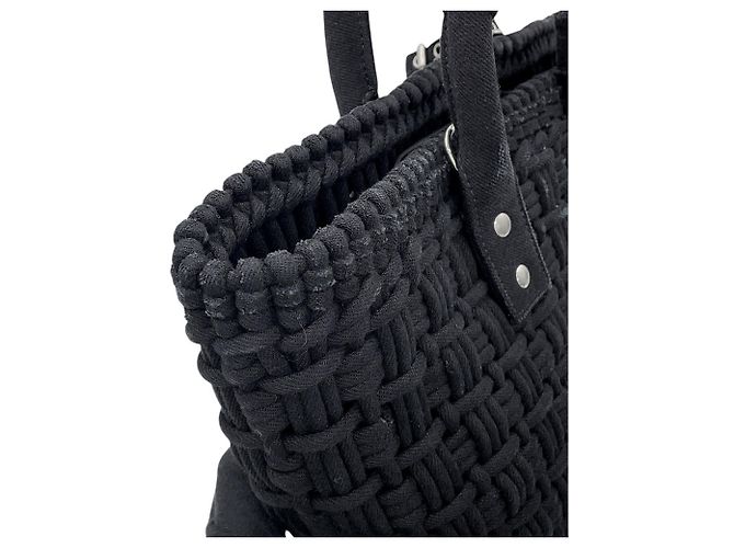Everyday Borsa Balenciaga Bistro Basket Bag XS Nero - vista 7
