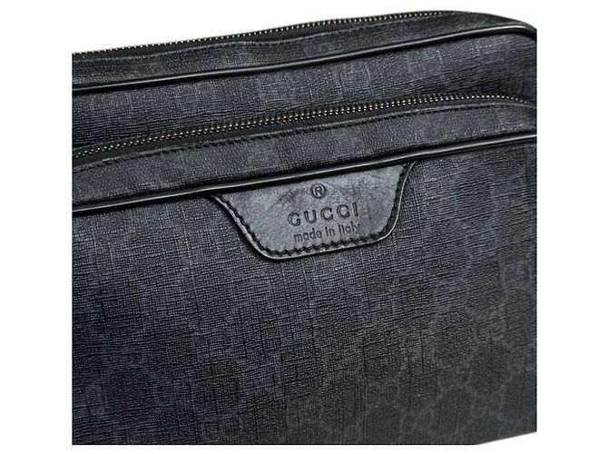 Borsa a mano Gucci GG Supreme Black Nero - vista 12