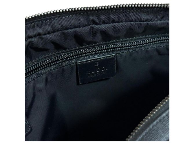Borsa a mano Gucci GG Supreme Black Nero - vista 9