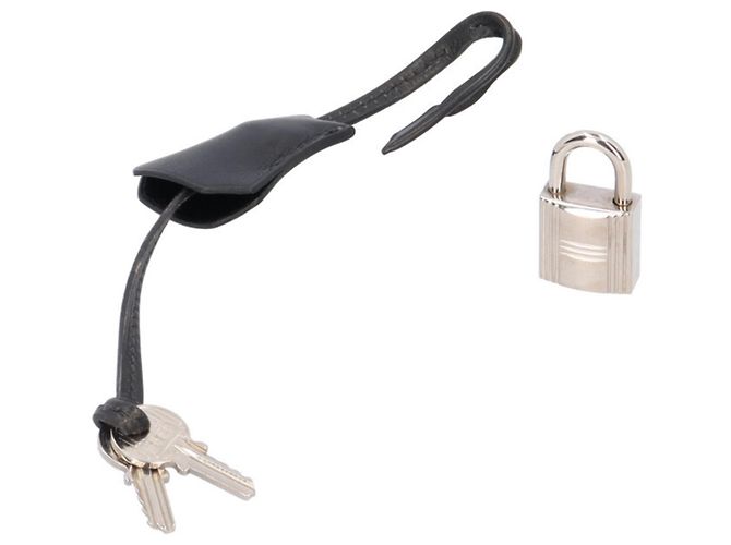 Hermès Borsa a tracolla Hermes Kelly 32 Nero - vista 14