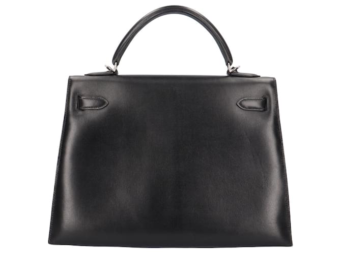 Hermès Borsa a tracolla Hermes Kelly 32 Nero - vista 3