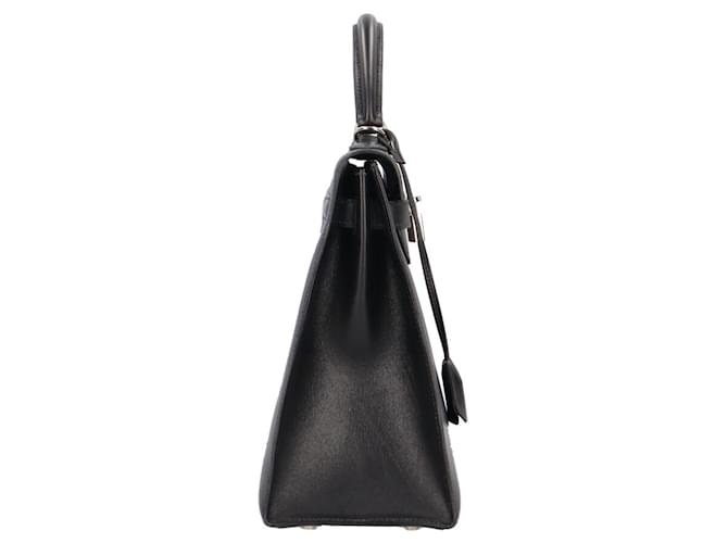 Hermès Borsa a tracolla Hermes Kelly 32 Nero - vista 4