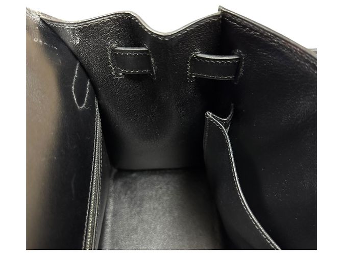 Hermès Borsa a tracolla Hermes Kelly 32 Nero - vista 9